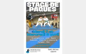 STAGE DE PAQUES