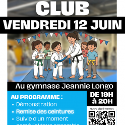 FETE DU CLUB ET REMISE DES CEINTURES