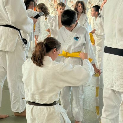 Fête du club et remise des ceintures