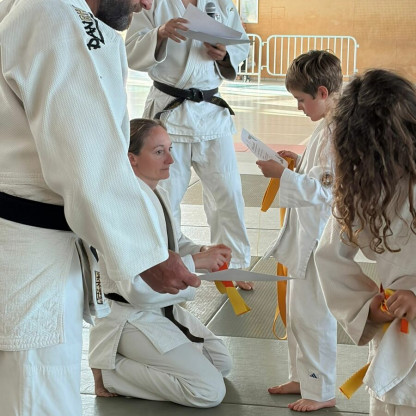 Fête du club et remise des ceintures
