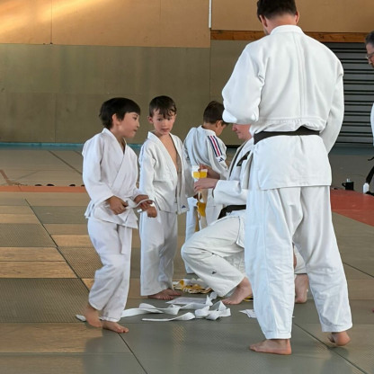 Fête du club et remise des ceintures