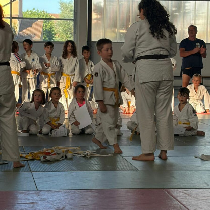Fête du club et remise des ceintures