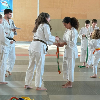 Fête du club et remise des ceintures