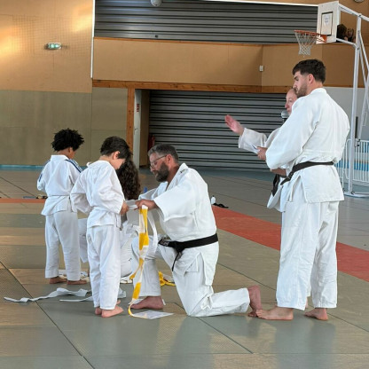 Fête du club et remise des ceintures